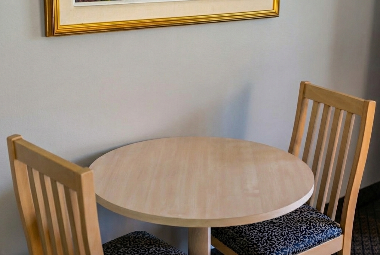 South Beach Resort queen room with resort amenities